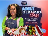 7.25.25 ADULTS CERAMIC CLASS - Color Me Mine Studio City