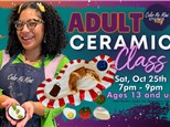 10.25.25 ADULTS CERAMIC CLASS - Color Me Mine Studio City