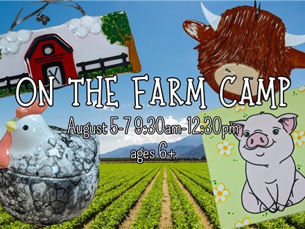 On the Farm Summer Art Camp 2025: Week 3 AM Session