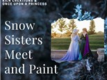 Snow Sisters Meet and Paint at KILN CREATIONS