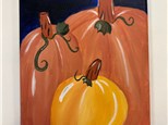 Pumpkin Canvas Class!