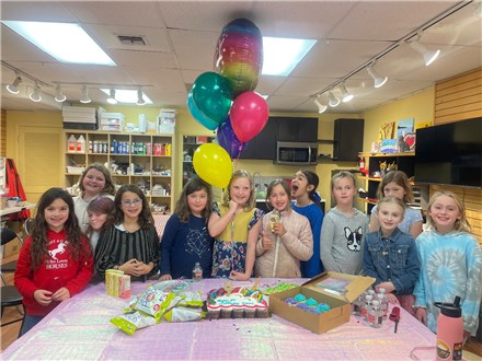 Book an In-store Birthday Party!
