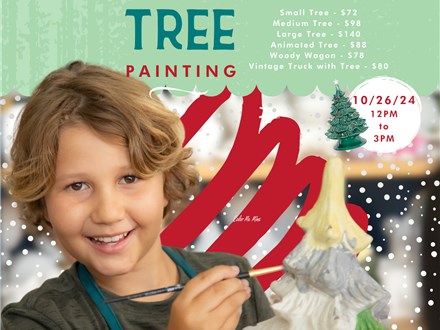 Christmas Tree Painting Party - October 26