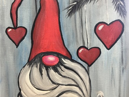 Love Gnome Canvas Class