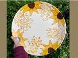 Fall Sunflower Ceramic Class