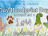 Clay Handprint Day! May 2024