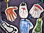 Clay Handprint Weekend! Sunday December 4, 2022