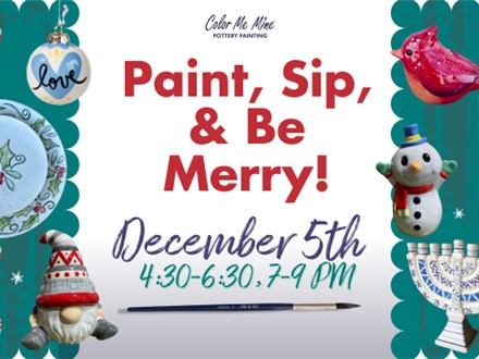Paint, Sip, & Be Merry!