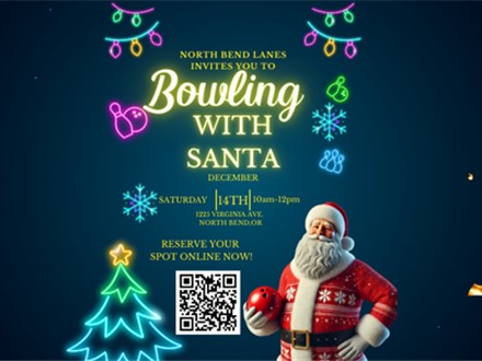 Bowling with Santa Dec. 14th 