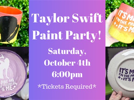 Swiftie Album Debut Painting Party