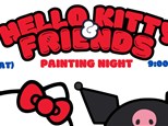 ~SOLD OUT~HELLO KITTY & FRIENDS AFTER HOURS PAINTING