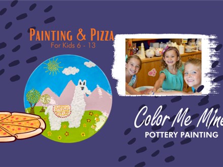 Painting & Pizza Kids Workshop Sat. Apr 27 / 6:30-8:30