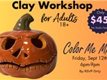 Clay Workshop - Adults