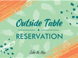Outside Table Reservation