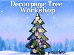 Decoupage Christmas Tree Workshop