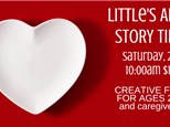 LITTLE'S ART & STORY TIME 2/8 @THE POTTERY PATCH