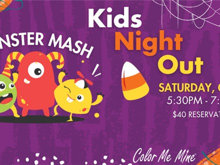 Kids Night Out Monster Mash - October 18