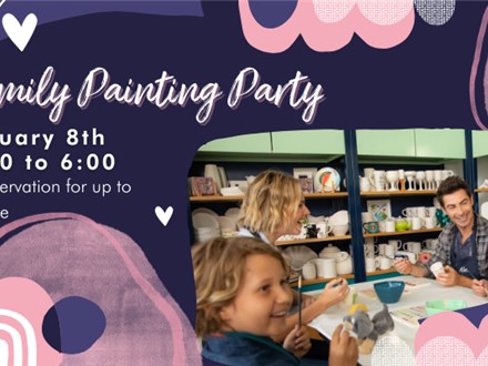 FAMILY FUN PAINT DAY - FEBRUARY 8