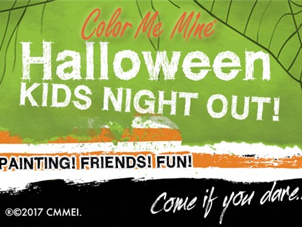 Halloween themed Kids Night Out! Friday, October 21st @ 6pm