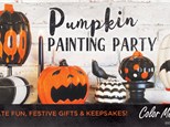 Pumpkin Painting Party 