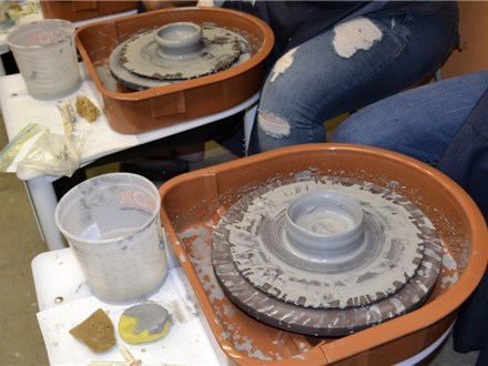 Wheel Studio Time at THE POTTERY