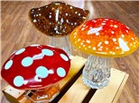 Fused Glass Mushroom Class
