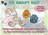 Bring your Pet to Craft Day 