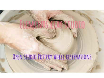 BOOK A POTTERY WHEEL - Work on your skills