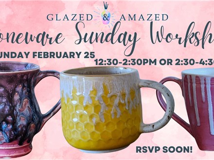 Stoneware Sunday Workshop! February 2024 Session 1