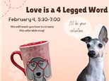 Love is a 4 Legged Word Mug