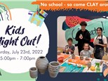 7.23.22 Let's CLAY Around! - KIDS NIGHT OUT at Color Me Mine Studio City