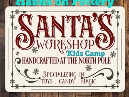 Hop Kids Day Camp - Santa's Workshop - Kids - Friday Nov 29th - $50