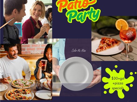 Pizza & Pottery PATIO PARTY @Famoso