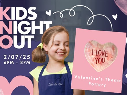 Valentine's Theme Kids Night Out!