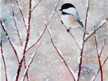 Chickadee Canvas Paint and Sip