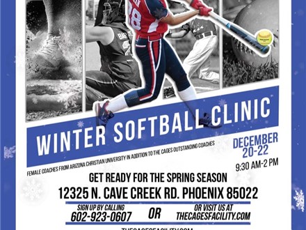 The Cages Summer Softball Clinic - December 20th-22nd