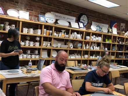 Paint Your Own Pottery OR Make What You Want Glass Fusing Group Booking