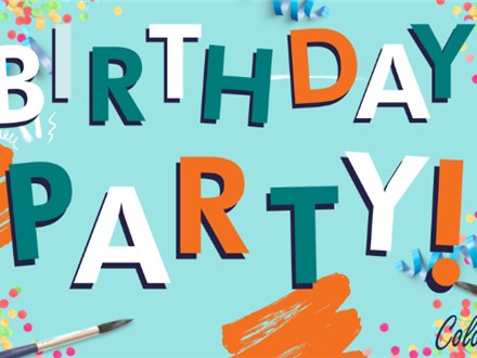 Full Studio Birthday Party for larger sized groups! Minimum 35 Painters