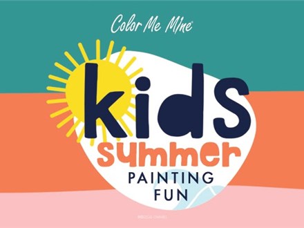Kids Summer Paint Class - 3 SESSION PACKAGE DEAL 2024