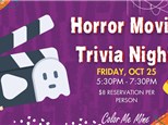 Horror Movie Trivia - October 25