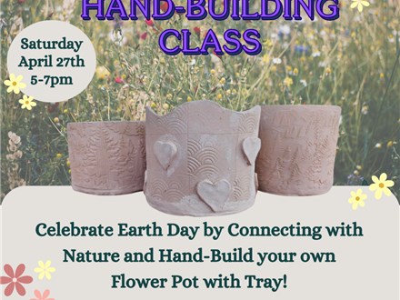 Flowerpot Building Class Sat April 27th