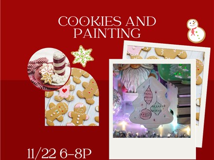 Cookies and Painting at GREENWOOD