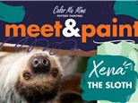 Paint With Xena The Sloth - Aug, 4th