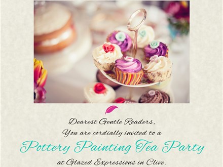 Pottery Painting Tea Party