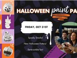 Halloween Paint Party: October 31st 