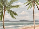 Tranquil Shores Canvas Paint and Sip