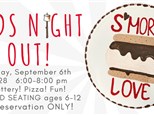 KIDS NIGHT OUT 9/6 @THE POTTERY PATCH