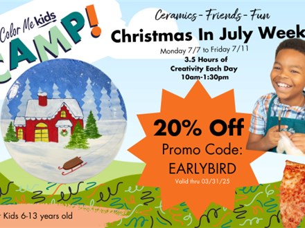 Summer Camp - Christmas in July 7/7 to 7/11