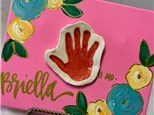 Mothers Day CLAY Handprint Crafts at Party Art-Wednesday, May 1-5:00pm-7:00 pm