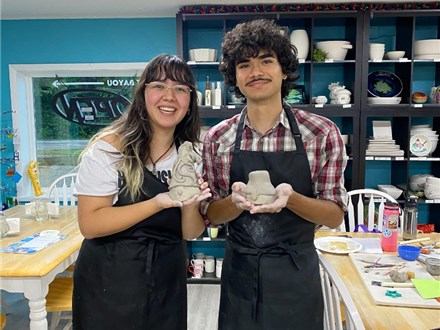 Clay Date night at Art Bayou